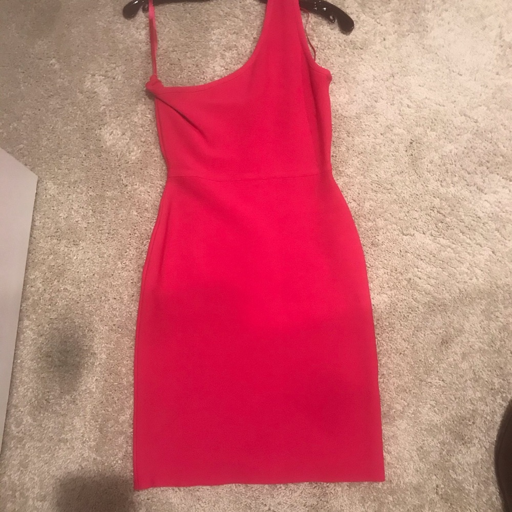 BCBG Hot pink dress